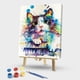 thumbnail image 2 of Pintura de arte DIY por números, imagen de gato de Color, lienzo al óleo, Kit pintado a mano FLhrweasw Nuevo, 2 of 9