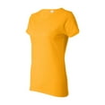 thumbnail image 3 of Gildan - Heavy Cotton Womenâ€™s T-Shirt - 5000L - Gold - Size: 2XL, 3 of 4
