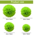 thumbnail image 3 of 1pcs Set 7.8inch Green Paper Paper Flowers Decorations Pom Pom Paper For Birthday Party Flower Balls Paper Pom Pom Paper Balls 1pcs Set 7.8inch Green Paper Paper Flowers Decorations For Birthday Part, 3 of 9