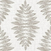FloorPops FP3298 Foliage Peel & Stick Floor Tiles, Neutrals