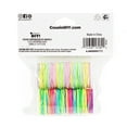 thumbnail image 5 of Cousin DIY 1mm Elastic Bracelet Stretch Cord, Neon & Pastel Rainbow 2-Pack, 75ft/Roll, Polyester, 5 of 7