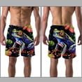 thumbnail image 3 of luoweisi Men's Beach Shorts Quick Dry Swim Trunks with Mesh Lining Frog L, 3 of 5
