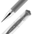 thumbnail image 2 of uniball Gel Impact Pens, Bold Point (1.0mm), Silver Metallic Ink, 12 Count, 2 of 6