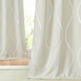 thumbnail image 6 of NICETOWN Blackout Curtains for Bedroom 84 Inches Long Room Darkening Grommet Window Thermal Insulated Curtains for Living Room Printed Patterns Drapes，2 Panels, 6 of 11