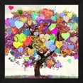 thumbnail image 1 of Tree of Love (detail) by Malia Rodrigues, Framed Wall Art, 13.25W x 13.25H, 1 of 1