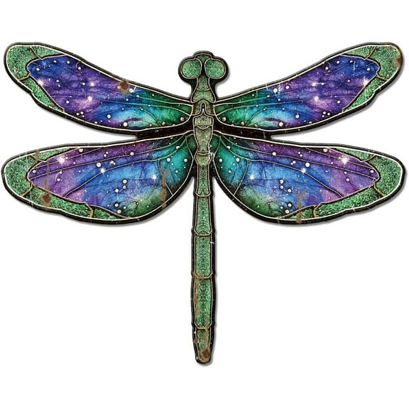 Vintage Dragonfly Metal Tin Sign 10.6x8.66inch Insect Plaque Poster Wall Decor for Home Living Room Bedroom Outdoor Garden Cave Bar Party Coffee Shop Decoration