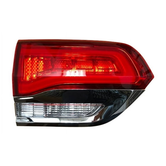 2014 2015 2016 2017 2018 Jeep Grand Cherokee Limited Submodel without Gray Trim (Left Driver Side) Tail Light Assembly