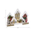 thumbnail image 3 of Led Snow Covered Wooden Glitter Village (15.3"), 3 of 3