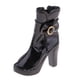 thumbnail image 5 of 6 Botas De Tacón material cuero Artificial Femenino Para Juguetes Calientes '' Kumik Negro Hugo Figura de acción Zapatos de arranque, 5 of 10