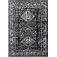thumbnail image 2 of Mark&Day Area Rugs, 4x6 Jules Traditional Black Area Rug, Black Charcoal Gray Carpet for Living Room, Bedroom or Kitchen (3'11" x 5'7"), 2 of 4