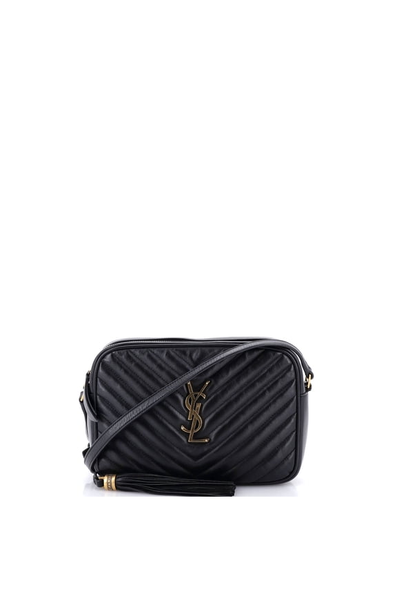 Pre-Owned Lou Camera Bag Matelasse Chevron Leather Small By Rebag