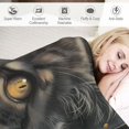 thumbnail image 3 of Orinice Cat Fleece Blanket Throw, Machine Washable Flannel Plush Throw Blanket for Bed Couch Sofa Chair, Super Soft Fuzzy Cozy Printed Blanket for Kids Boys Girls, 40x50in, 3 of 6