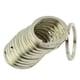 thumbnail image 4 of 10 Llavero de Metal Anillos Partidos Llavero Llavero Llavero Accesorio Artesanal 32 Mm perfecl Llaveros de Split, 4 of 4