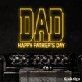 thumbnail image 2 of Craftnamesign Happy Father Day Neon Sign, Father Day Gift Decor, Dad Gifts, 2 of 4