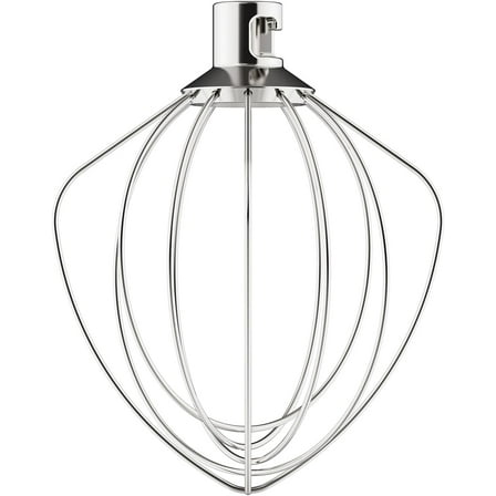 Stainless Steel 6-Wire Whip for Kitchenaid Whisk Attachment, Fits KitchenAid Tilt-Head Stand Mixer Replace K45WW, For Kitchenaid Mixer Attachments Egg Cream Stirrer, Flour Cake Whisk