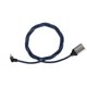 thumbnail image 4 of Adaptador De Cables De Audio, Multipropósito Sin Pérdidas Estable ángulo Recto De 90 Grados 3,5 Mm Macho A 2 Cables De Audio Hembra Para IPhone Para IPod EOTVIA No, 4 of 6