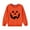 Orange, variant on zbxnLI Unisex Kids Halloween Sweatshirts for Boys Girls Printed Long Sleeve Shirt Pullover Sweatshirt