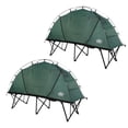thumbnail image 1 of Kamp Rite XL Standard Compact Collapsible Backpacking Camping Tent Cot (2 Pack), 1 of 9