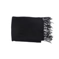 thumbnail image 1 of Châle Style Pashmina 26 Po de Large par 72 Po de long Noir Minuit, 1 of 2