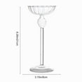 thumbnail image 3 of Moocorvic Tall Glass Candle Holder, Clear Pillar Taper Candlestick Tealight Candle Holder Stand for Dinner Table, Wedding Centerpieces, Living Room, Home Decor, 3 of 7