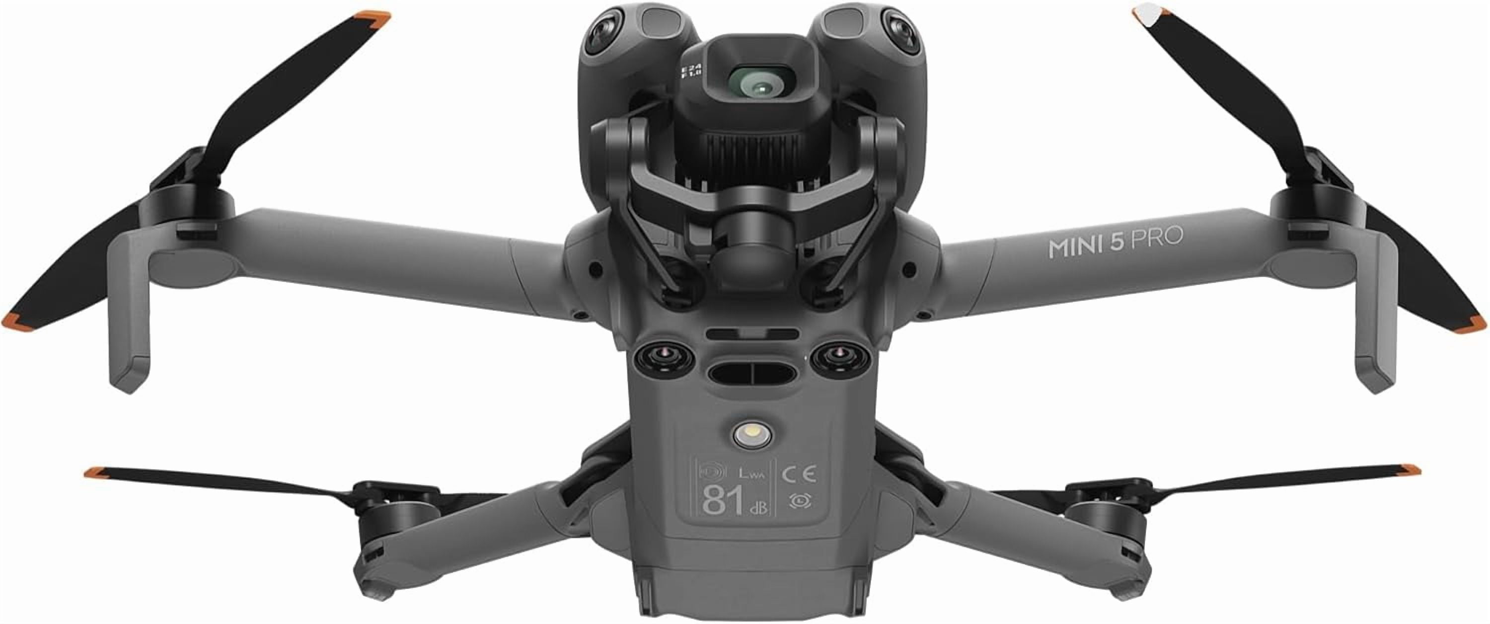 DJI Mini 5 Pro with 2-Year Warranty | Fly More Combo (RC-N3) | 1-Inch CMOS Camera, 3-Battery Bundle, Omnidirectional Obstacle Sensing & 20km Transmission Professional Drone Kit