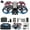 Black, variant on PUREKKI 2.4 Inch Screen Drone with HD Camera, LED Lights, Altitude Hold, Headless Mode, WiFi FPV, Remote Control Quadcopter for Starters