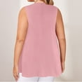 thumbnail image 6 of aidice Plus Size Womens Tanl Top L-5XL Flowy Sleeveless V Neck Tanks Summer Casual Daily Tops for Women, 6 of 6