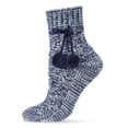 thumbnail image 5 of MeMoi Textu Pom Ankle Length Thick Knit Lounge Socks - Womens - Female, One Size, Gray, 5 of 6