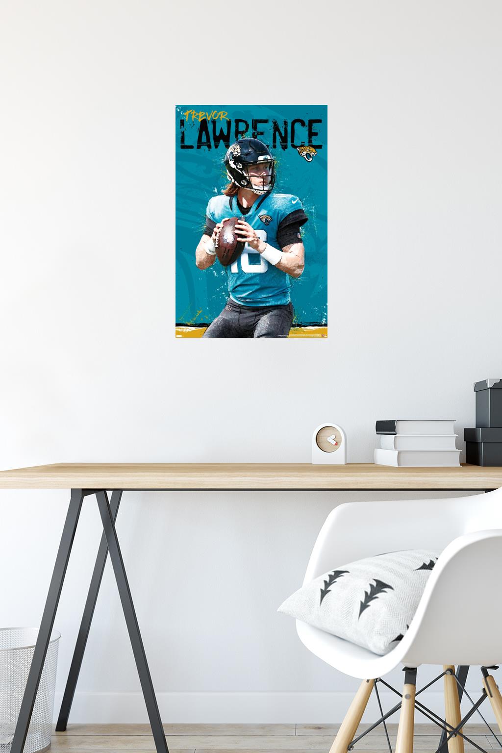 NFL Jacksonville Jaguars - Trevor Lawrence 21 Wall Poster, 22.375