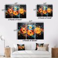 thumbnail image 4 of Designart "Retro Groove of Vinyl Records I" Music Metal Wall Art Set, 4 of 5