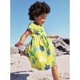thumbnail image 2 of Emy Dola 2-7T Little Girls Cotton Dress Toddler Casual Short Sleeve Appliques Jersey A-line Dresses, 2 of 8