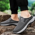thumbnail image 5 of EKVAHL Men's Slip On Backless Mule Walking Shoes, Arch Support Lightweight Breathable Sneakers, Non-Slip Cushioned Outdoor Slide Shoes, 5 of 5