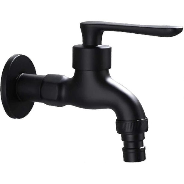 Outdoor Garden Faucet Vintage Cold Water Tap With Single Control Interface (1/2inch Outlets - 1/2inch Inlets), Suitable For Garden, Washing