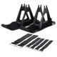 thumbnail image 1 of Tabla de esquí de bicicleta de equilibrio para niños de 2 piezas con correas de 4 piezas aptas para neumáticos de 13-15 pulgadas, 1 of 7