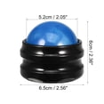 thumbnail image 2 of Manual Massage Roller Ball Body Massage Tool Stress Ease Polypropylene Artificial Resin Black Blue, 2 of 6