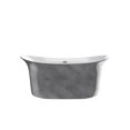 thumbnail image 4 of A&E Bath and Shower CYCLONE SILVER FREESTANDING BATHTUB, 4 of 5