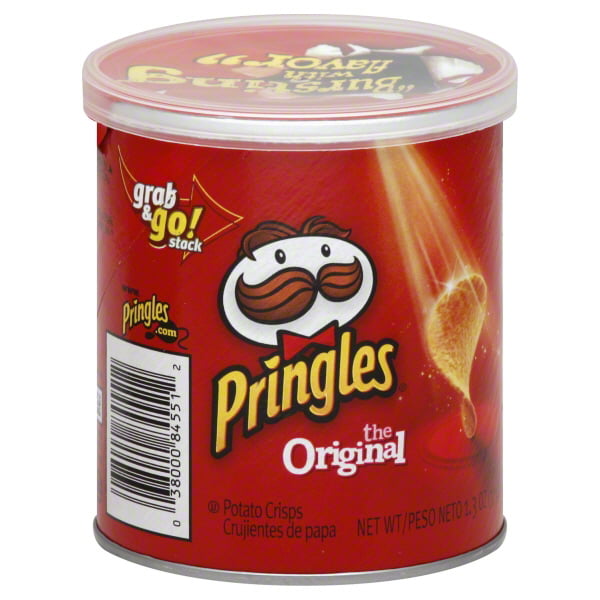 Pringles Original Potato Crisps, 1.3 Oz. - Walmart.com - Walmart.com