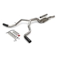 thumbnail image 2 of Flowmaster Exhaust System Kit 718130 FlowFX Cat-Back System; 409S Stainless Steel; With Muffler; 3 Inch Pipe Diameter; Single Exhaust With Dual Exit; Dual Side Exit, 2 of 8