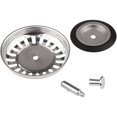 thumbnail image 5 of Tapón para fregadero de cocina, acero inoxidable, 79,3mm, colador universal para fregadero de cocina y baño, paquete de 2, 5 of 5