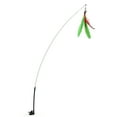 thumbnail image 2 of <p>Interactive Cat Feather Wand With Suction Cup Suction Cup Teaser Wand Toy Handheld Teaser Wand With Suction Cup Funny Cat Stick Toy Cat Toys Funny Cat Feather Stick Interactive, 2 of 7