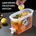 thumbnail image 4 of Amdohai 3.5L/1Gal Beverage Dispenser Cold Drink Dispensers Iced Beverage Server, 4 of 7