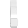 thumbnail image 3 of 48"W x 16"H x 4"D x 4"F, 8/12 Pitch, Ericson Architectural Grade PVC Gable Bracket, 3 of 8