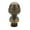 Brass And Black, variant on Baldwin 1092060I Acorn Tip Hinge, Antique Brass with Brown