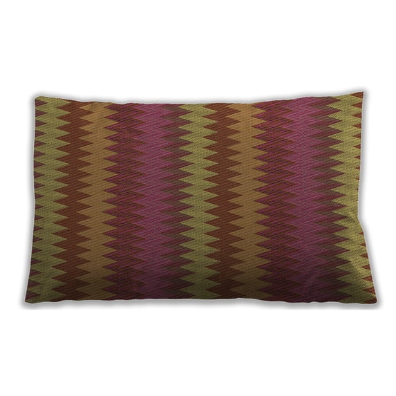 Ahgly Company Outdoor Rectangular Contemporary Lumbar Throw Pillow, 13 inch by 19 inch
