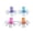 as show, variant on Glitter Octopus Squeeze Toys – 1Pc Random Color Octopus Stress Balls with Sparkle - 3.9" Cute Animals Squeeze Fidget Toys, Octopus Sugar Ball Sensory Toys for Girls and Boys