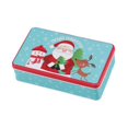 thumbnail image 1 of Caja de lata de caramelos,Contenedor de almacenamiento de caja de dulces decorativo,Caja de regalo para ,caja de azúcar,decoración navideña,Contenedor Muñeco de nieve de Papá Noel, 1 of 8