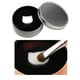 thumbnail image 1 of Limpiador de cepillos de maquillaje caja de limpieza seca esponja de ojos interruptor removedor de maquillaje, tamaño perfecto para  de Caja plateado Macarena esponja limpiador de cepillo, 1 of 6