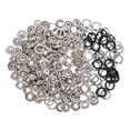 thumbnail image 3 of 50 Sets 9.5mm Prong Snap Fasteners Metal Button Snap Fastener Stainless Black, 3 of 7