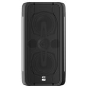 Altec Lansing ALSHCKWV100R Shockwave100 Dual 5.25-Inch 150-Watt-Max True Wireless Stereo Bluetooth Rechargeable Portable Speaker With Lights And Microphone, Factory Recertified