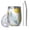 Lemon-1, variant on 12oz Stemless Wine Tumblers Lemon Vacuum Insulated Stainless Steel Travel Tumbler Cups Mug with Lid and Straw for Champaign,Cocktail,Beer with Cleaning Brush